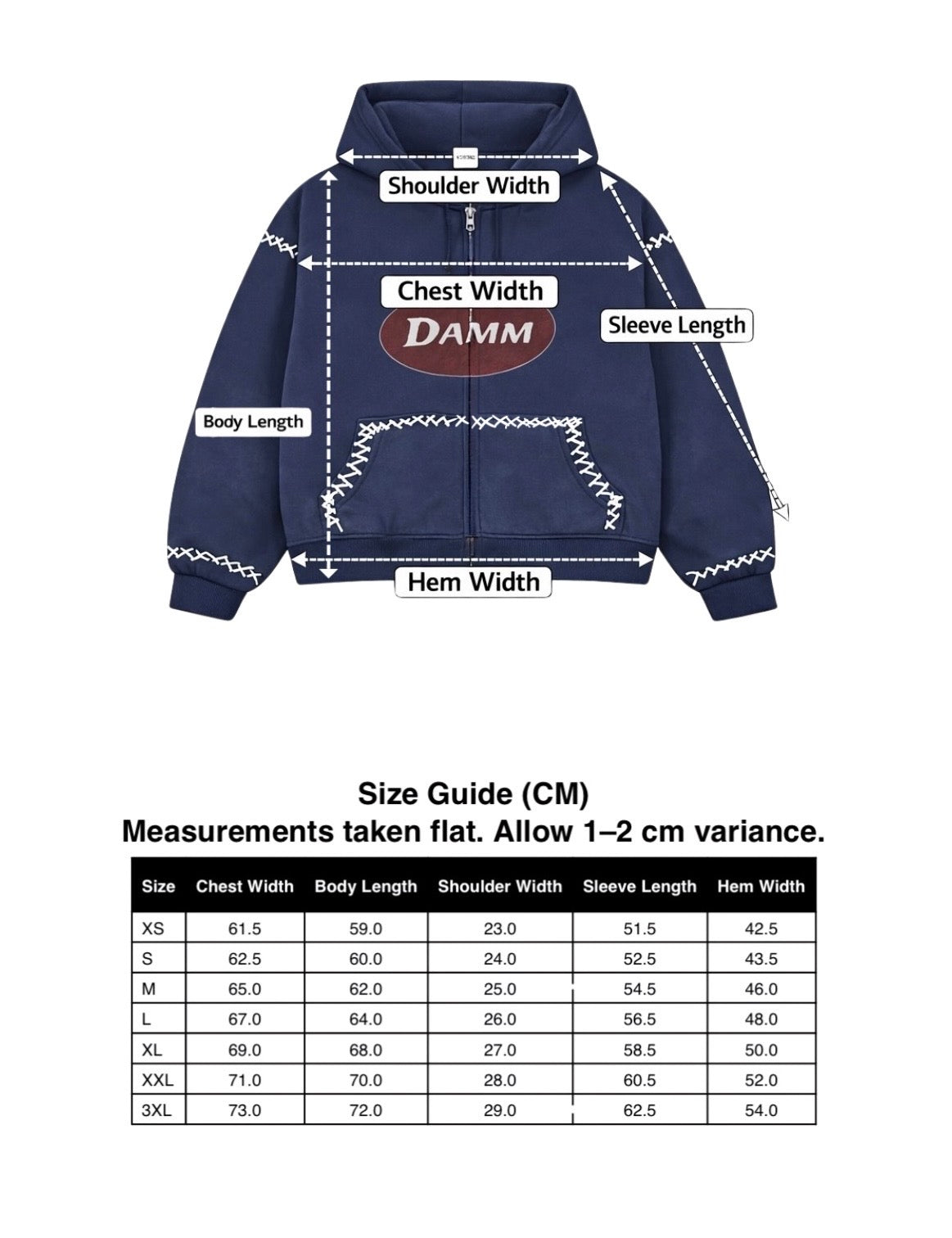 DAMM Workman Hoodie Burnt Ochre