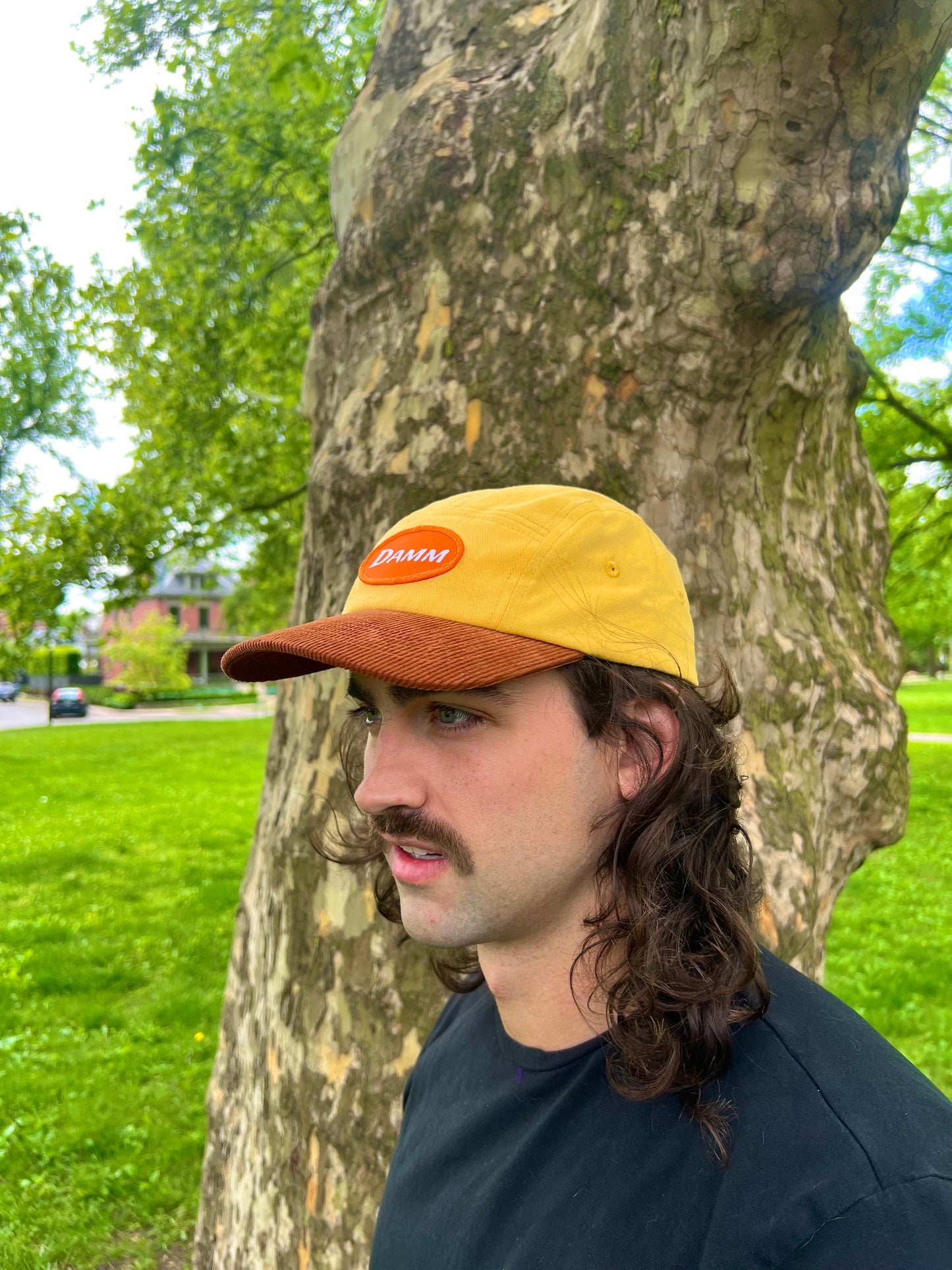 DAMM Five-Panel Corduroy Hat