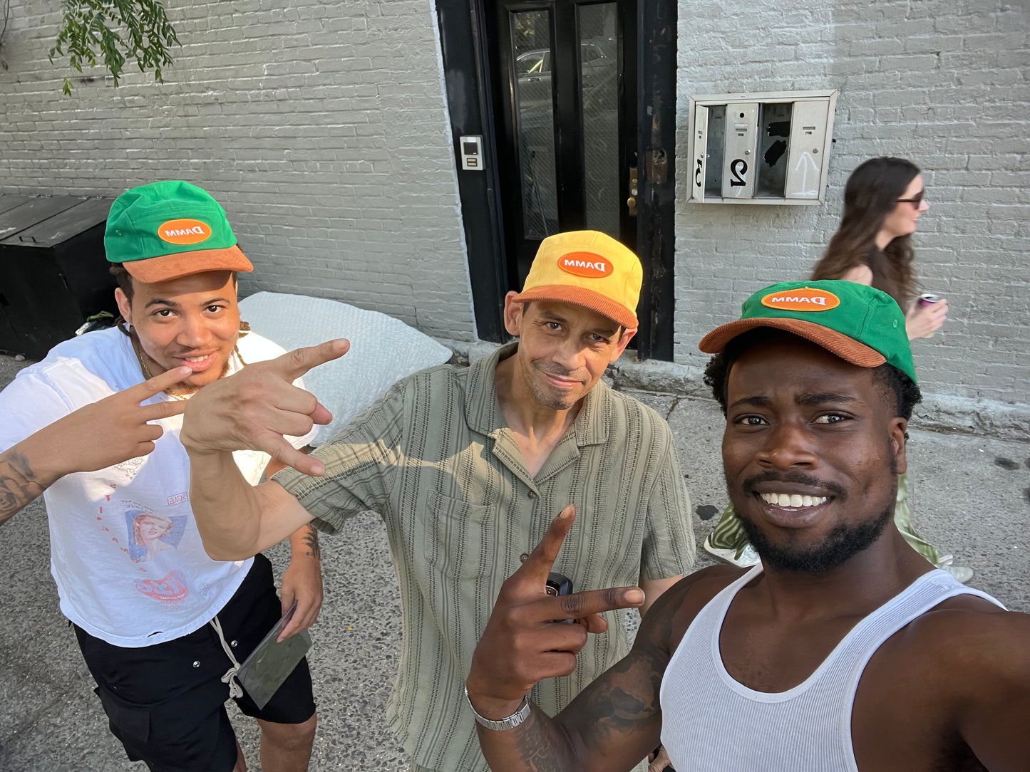 DAMM Five-Panel Corduroy Hat