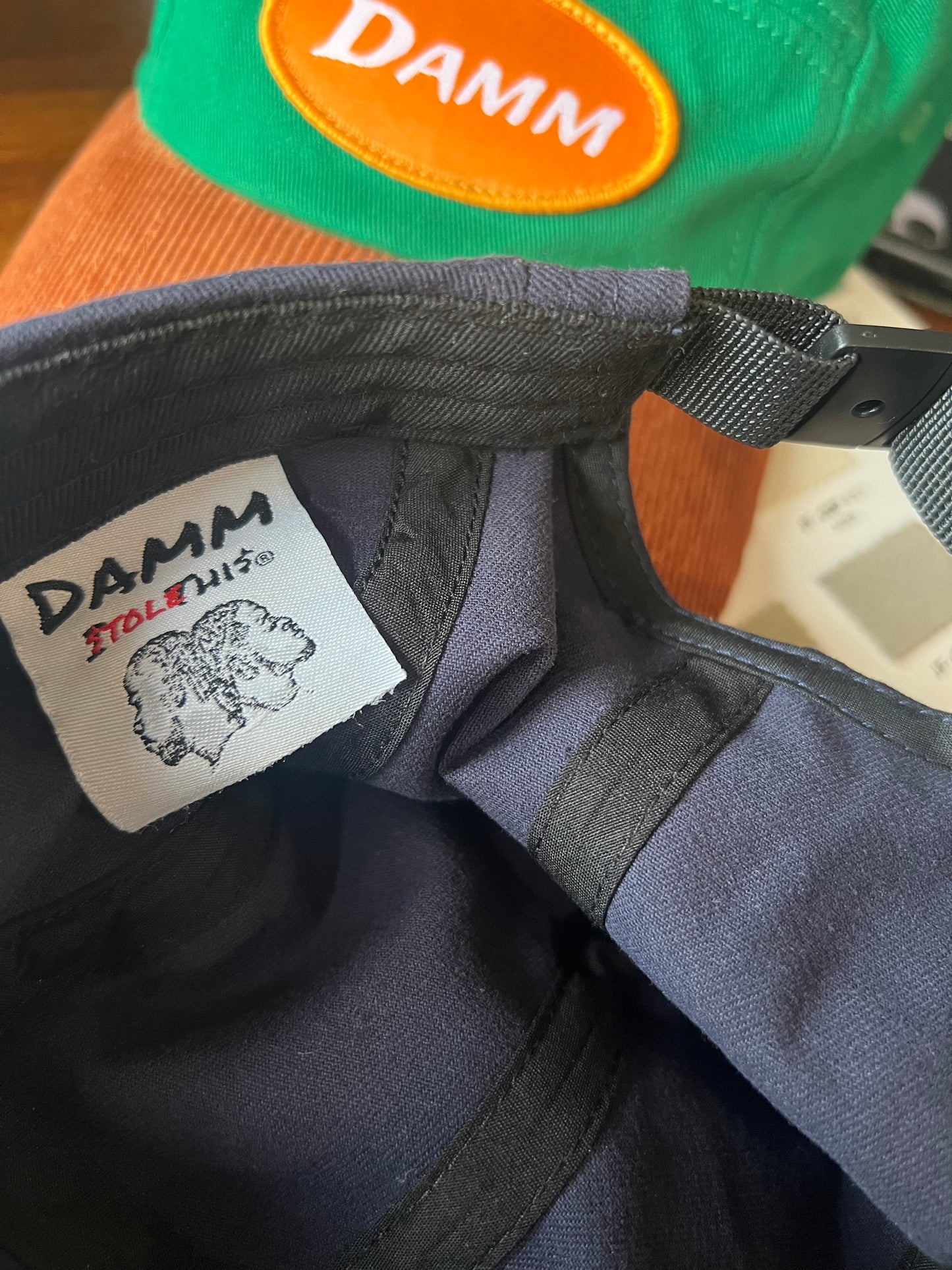 DAMM Five-Panel Corduroy Hat
