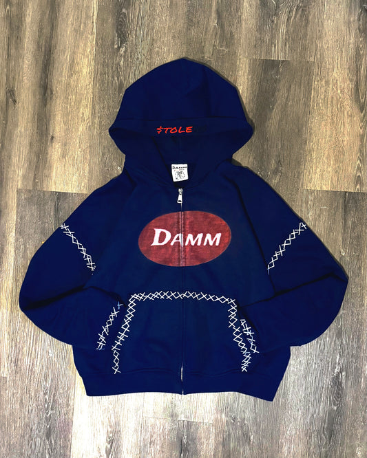 DAMM Workman Hoodie Everyday Blue