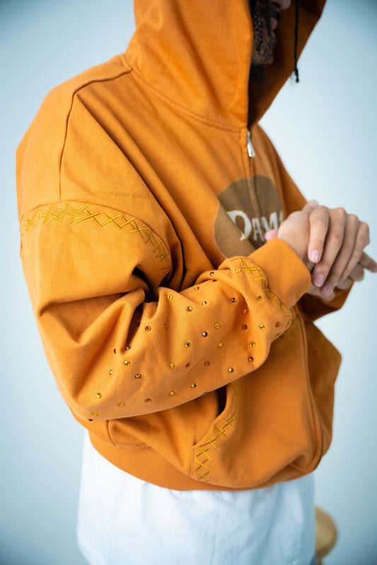 DAMM Workman Hoodie Burnt Ochre