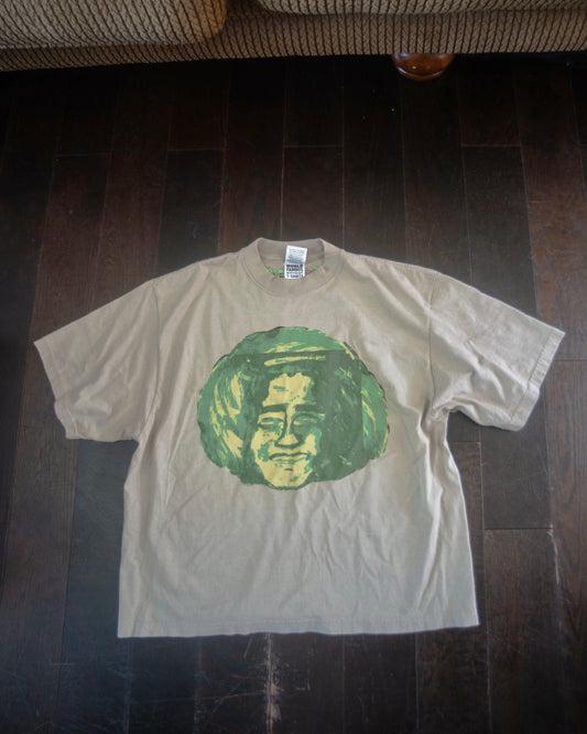 Mad Scientist Tee Beige