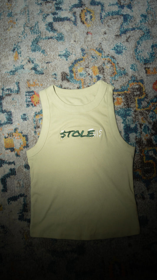 ISTOLETHIS Fitted Tank - Lime